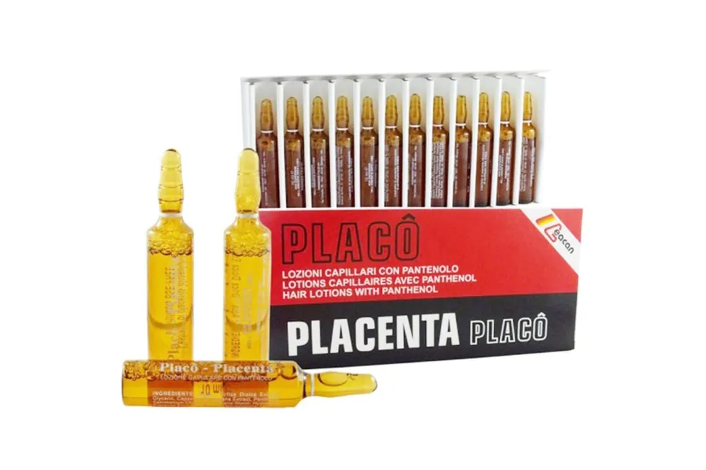 Placenta Placo Hair Loss Ampoules 12 x 10ml. Nopea Toimitus