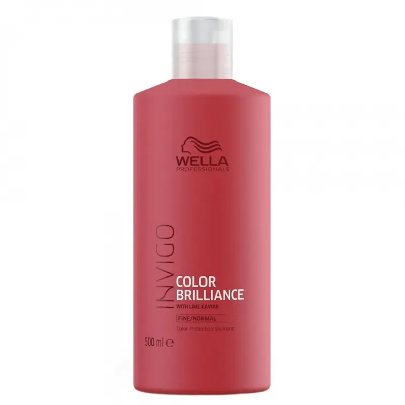 Wella Invigo Brilliance Color Protection Shampoo Coarse 500ml Alkuperäinen