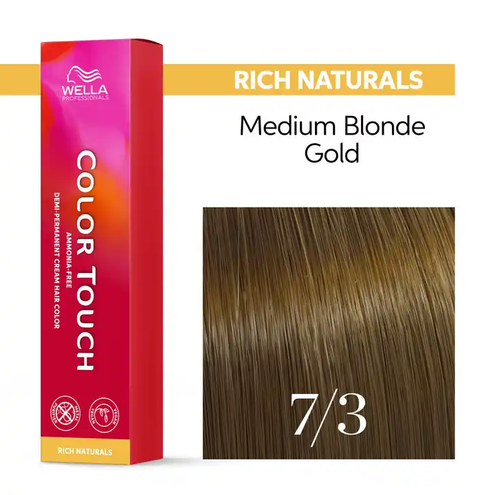 Wella Color Touch 7/3 Rich Naturals 60 ml Vain Tänään