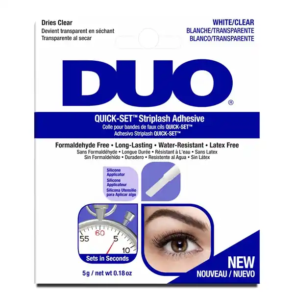 Ardell DUO Quick Set Adhesive Clear Flash-Tarjous