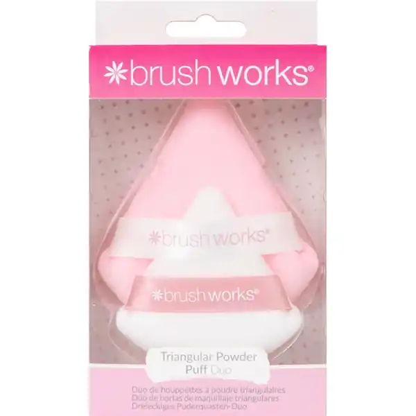Brushworks Triangular Powder Puff Duo Löytö