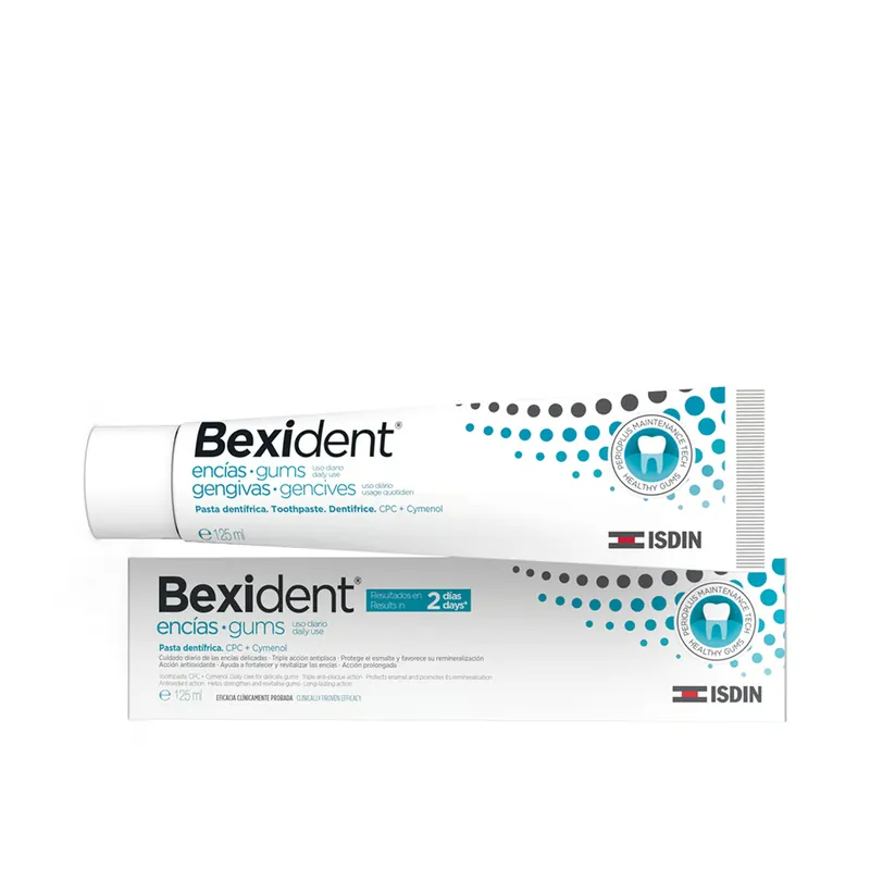 ISDIN Bexident Gums Päivittäiskäytön Hammastahna 125ml Suomi Toimitus Heti Saatavilla