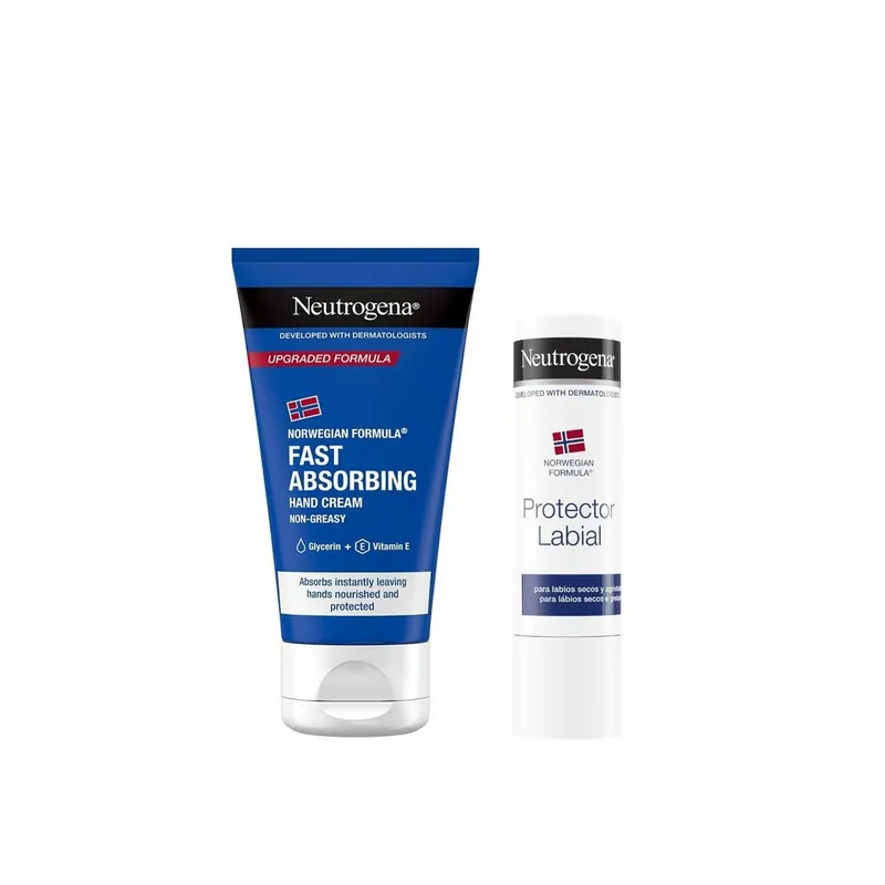 Uusi Malli Neutrogena Käsivoide Kevyt Koostumus 75ml + Huulipuna 4.8g Suomi Toimitus