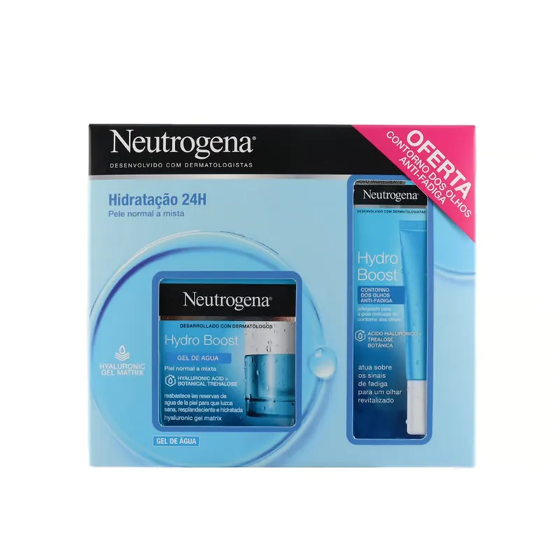 Neutrogena Hydro Boost Vesigeeli 50ml + Silmänympärysvoide 15ml Suomi Toimitus Päivän Tarjous