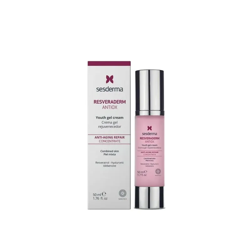 Vain Rajoitetun Ajan Sesderma Resveraderm Antiox Nuorekas Geelivoide 50ml Suomi Toimitus