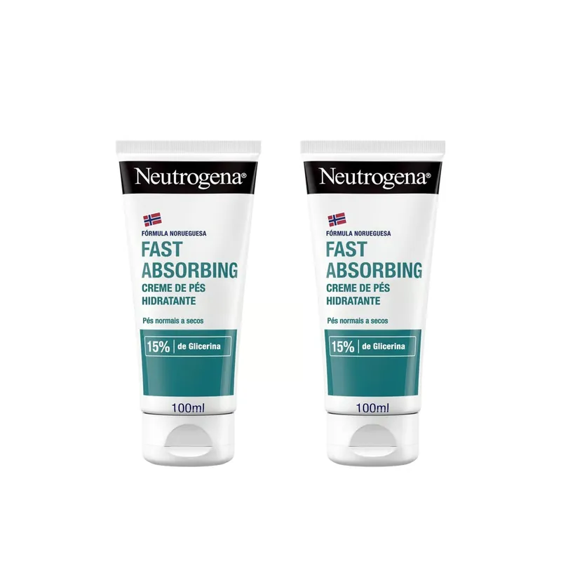 Neutrogena Jalat Voide Fast Absorbing 100ml x2 Suomi Toimitus Uutuus