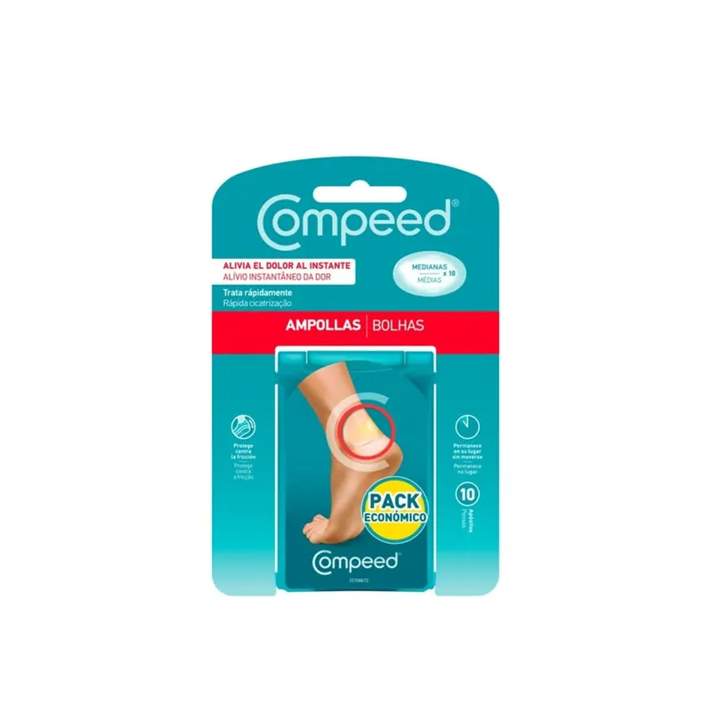 Tukkuhinta Compeed Rakkulalaastarit Keskikokoinen x10 Suomi Toimitus