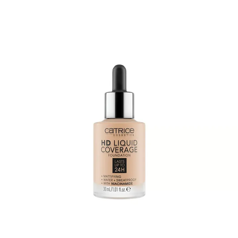 Catrice HD Liquid Coverage Meikkivoide 030 Sand Beige 30ml Suomi Toimitus Aito