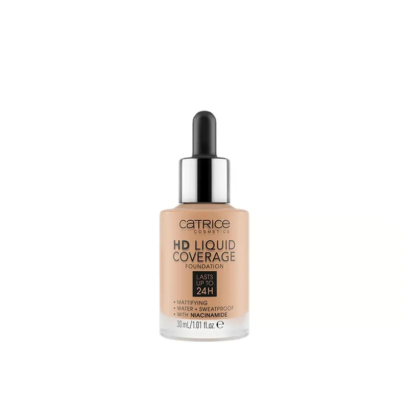 Catrice HD Liquid Coverage Meikkivoide 040 Warm Beige 30ml Suomi Toimitus Nopea Toimitus