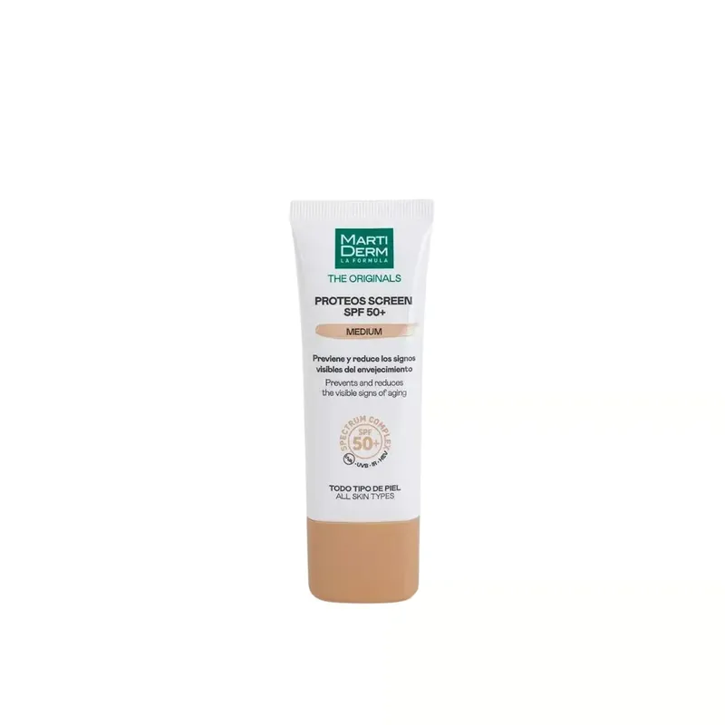 Heti Saatavilla MartiDerm The Originals Proteos Screen SPF50+ Medium 40ml Suomi Toimitus