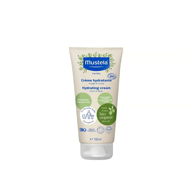 Lähetetään Heti Mustela BIO Luomukosteusvoide Hajusteeton 150ml Suomi Toimitus