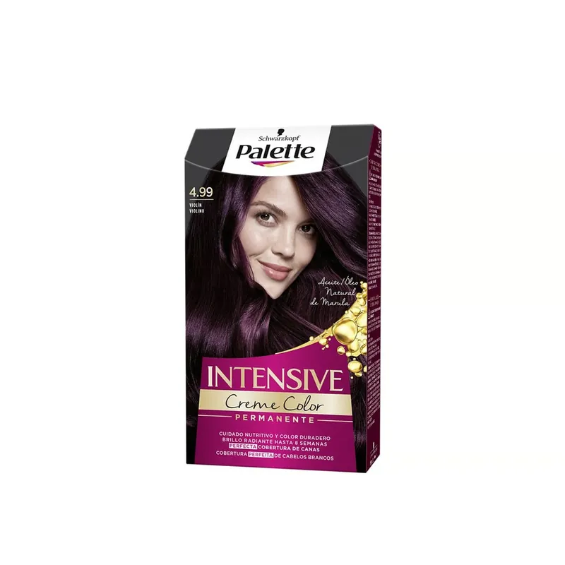 Tarjoushinta Schwarzkopf Palette Intensive Creme Color Kestovärikreemi Hiusväri 4.99 Intensive Aubergine Suomi Toimitus