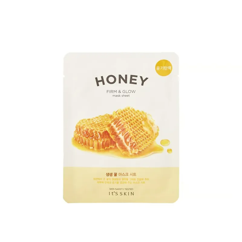 Suoraan Valmistajalta It‘S SKIN The Fresh Firm & Glow -kangasnaamio Honey 20g Suomi Toimitus