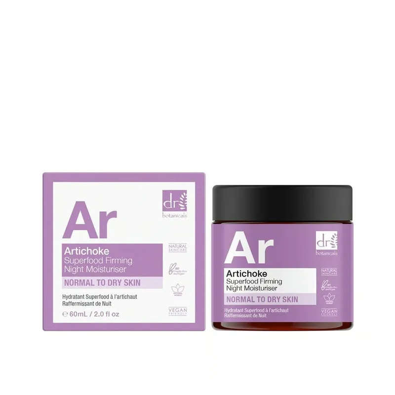 Dr. Botanicals Apothecary Artichoke Kiinteyttävä Yövoide 60ml Suomi Toimitus Merkkituote