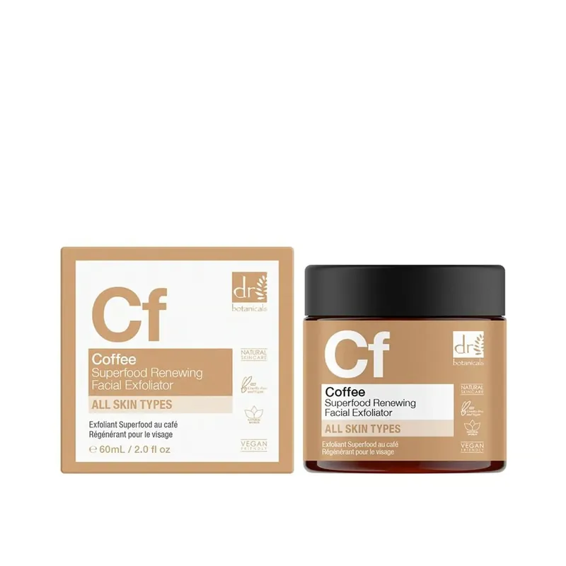Dr. Botanicals Apothecary Coffee Uudistava Kasvojen Kuorinta 60ml Suomi Toimitus Rajoitettu Tarjous