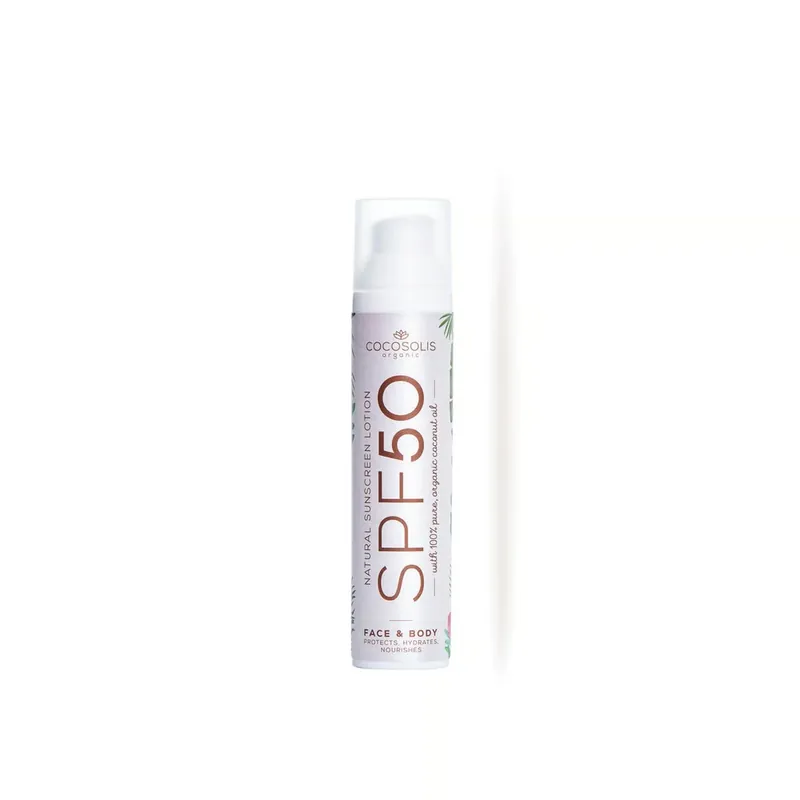 COCOSOLIS Natural Aurinkosuojavoide SPF50 100ml Suomi Toimitus Sertifioitu