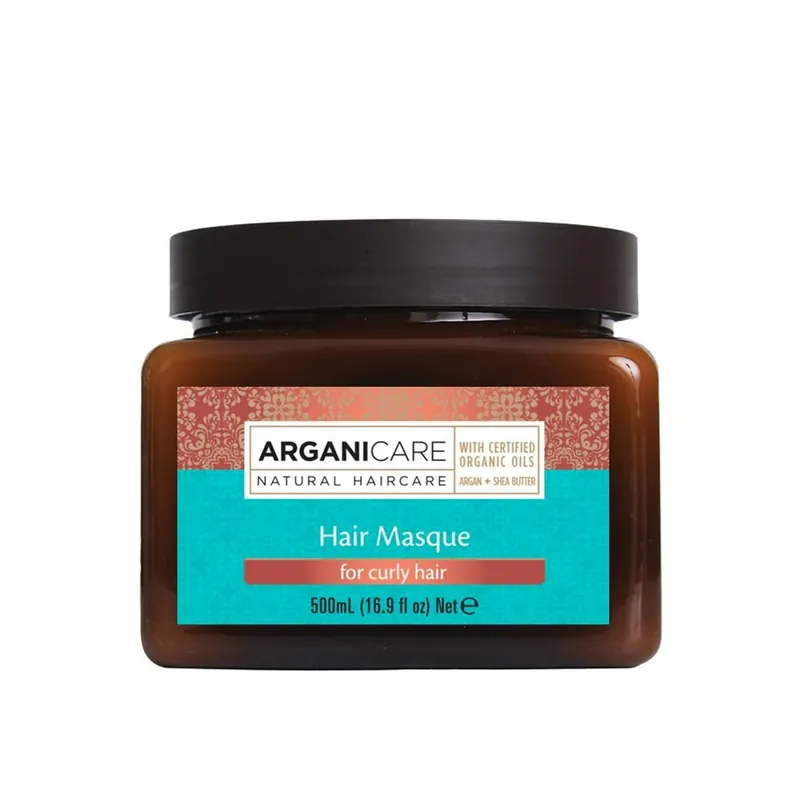 Arganicare Argan & Shea Butter Hiusnaamio Kiharoille Hiuksille 500ml Suomi Toimitus Edullinen Hinta