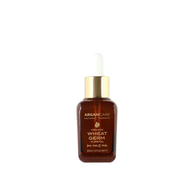 Flash-Tarjous Arganicare Organic Wheat Germ Puhdas Öljy 3-In-1 Regeneroija 30ml Suomi Toimitus