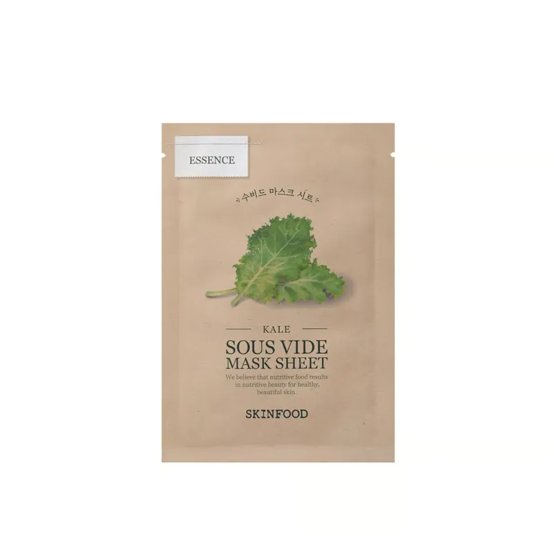 Ilmainen Palautus SKINFOOD Kale Sous Vide -naamioliina 22g Suomi Toimitus