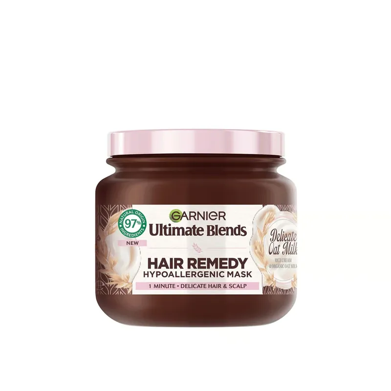 Halpa Hinta Garnier Ultimate Blends Hair Remedy Naposeva Kaura -naamio 340ml Suomi Toimitus