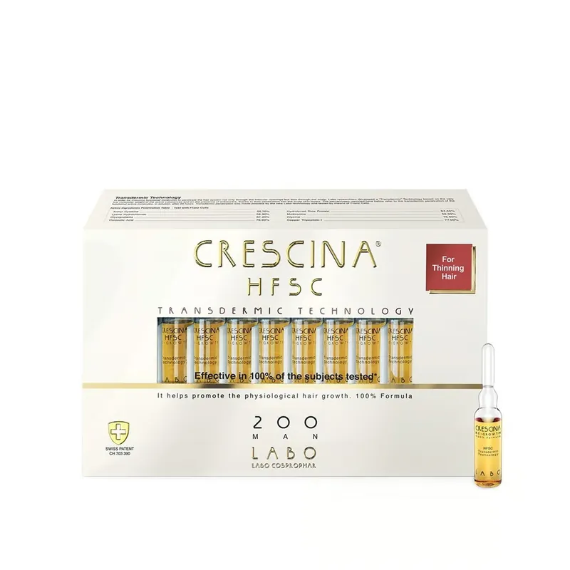 Crescina HFSC Transdermic Man -ampullit 3,5 ml x20 Suomi Toimitus Kuuma Tarjous