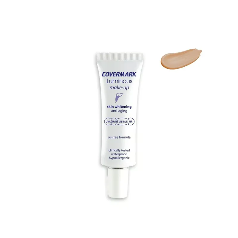 Merkkituote Covermark Luminous Ihoa Vaalentava Anti-Aging Meikkivoide SPF50+ 3 30ml Suomi Toimitus