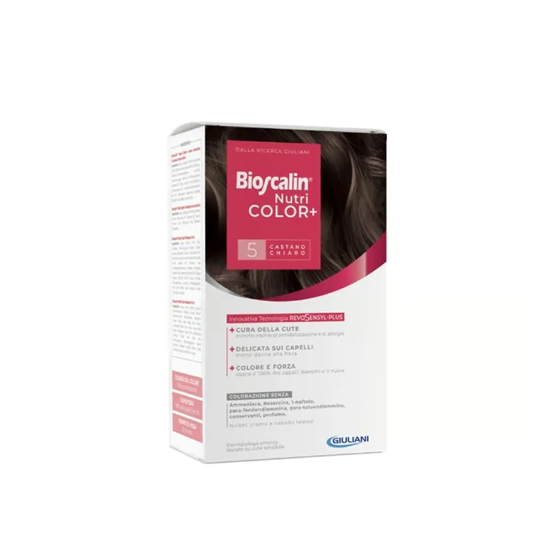 Bioscalin Nutri Color+ Kestävä Hiusväri 5 Vaaleanruskea Suomi Toimitus Bestseller