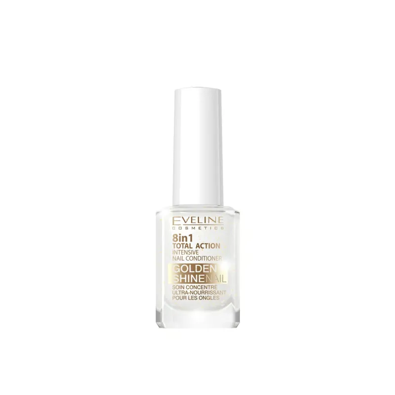 Eveline Cosmetics Nail Therapy 8-In-1 Kynsihoito Golden Shine 12ml Suomi Toimitus Kausialennus