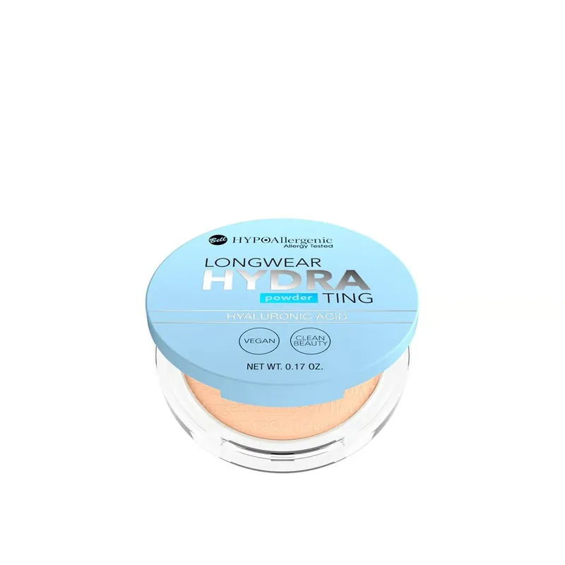Bell HYPOAllergenic Longwear Kosteuttava Puuteri 02 Light Beige 5g Suomi Toimitus Flash-Tarjous