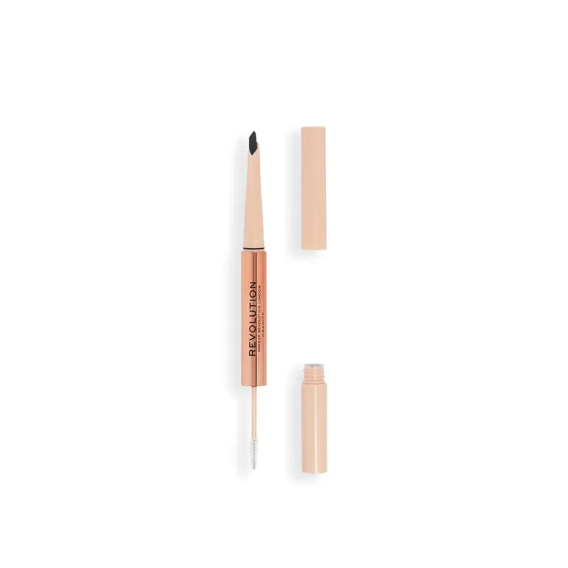 Viikonlopputarjous Makeup Revolution Fluffy Brow Duo -kulmakynäduo Granite Suomi Toimitus