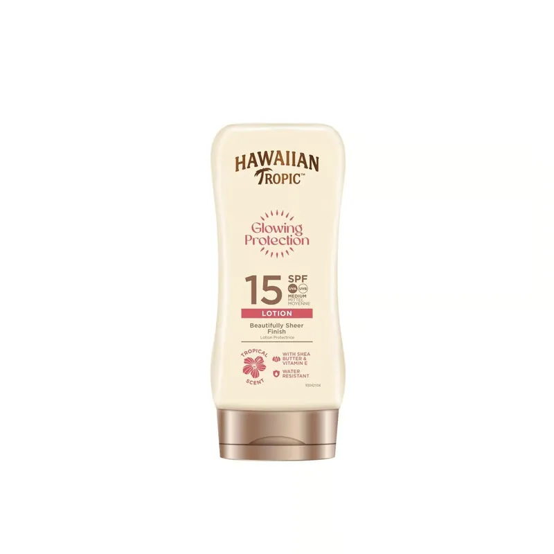 Hawaiian Tropic Glowing Protection Aurinkovoide SPF15 180ml Suomi Toimitus Älä Missaa