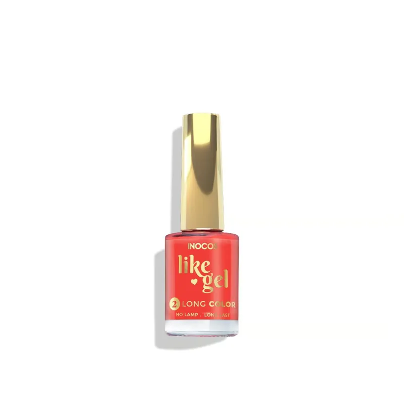 Erikoistarjous INOCOS Like Gel 2 Long Kynsilakka Väri 176 Hot Orange 11ml Suomi Toimitus