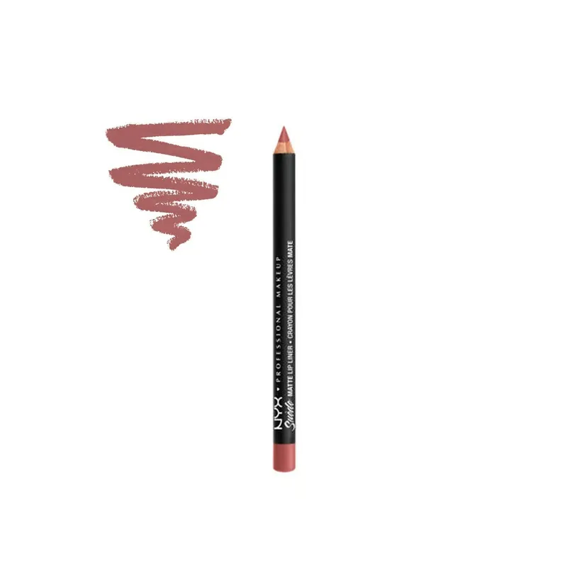 NYX Pro Makeup Suede Matte -huultenrajauskynä Brunch Me 1g Suomi Toimitus Asiakkaiden Suosikki