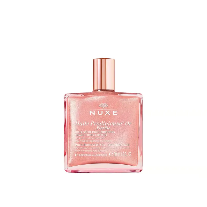 Bestseller NUXE Huile Prodigieuse Or Florale Kimalteleva Monikäyttöinen Kuivaöljy 50ml Suomi Toimitus
