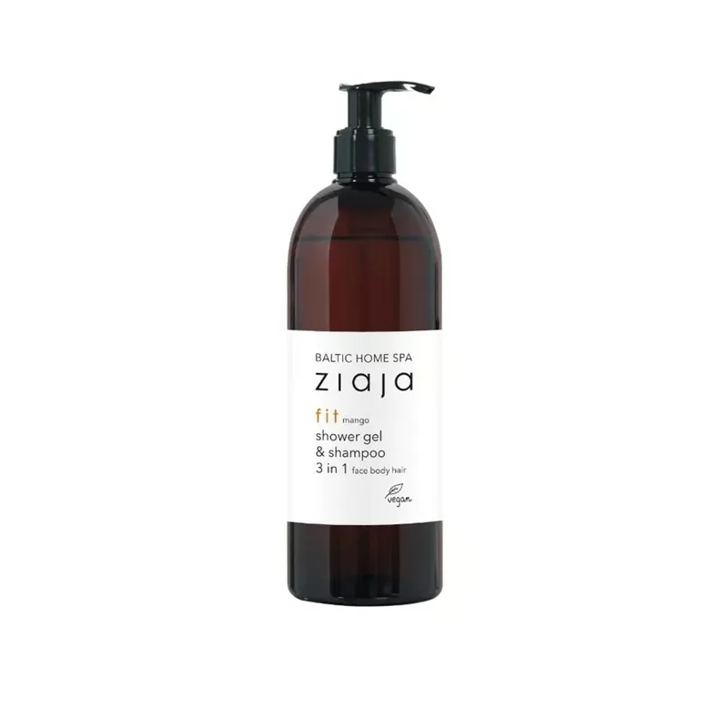 Ziaja Baltic Home Spa Fit Suihkugeeli & Shampoo 3-In-1 500ml Suomi Toimitus Poisto