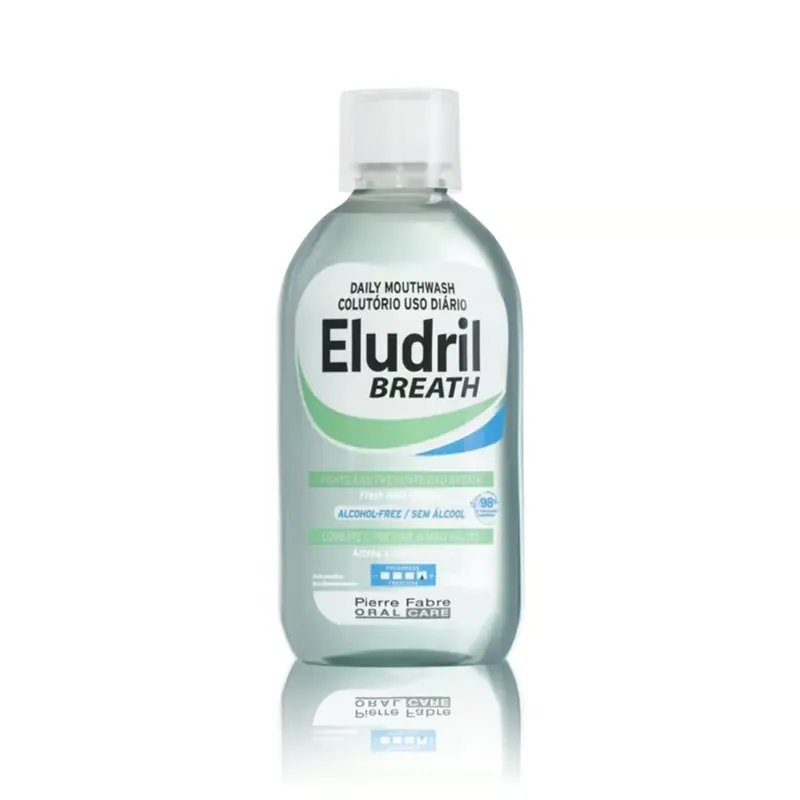 Eludril Breath Päivittäinen Suuvesi Pahalle Hengitykselle 500ml Suomi Toimitus Alennettu Hinta