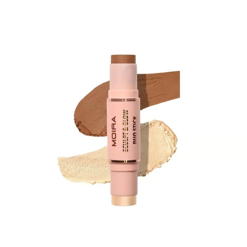 Ajankohtainen Moira Sculpt & Glow Duo Stick 400 Glowing Up! Suomi Toimitus