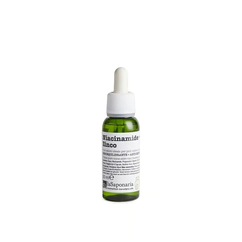 La Saponaria Pure Active Niasiiniamidi + Sinkki Seerumi 30ml Suomi Toimitus Osta Verkossa