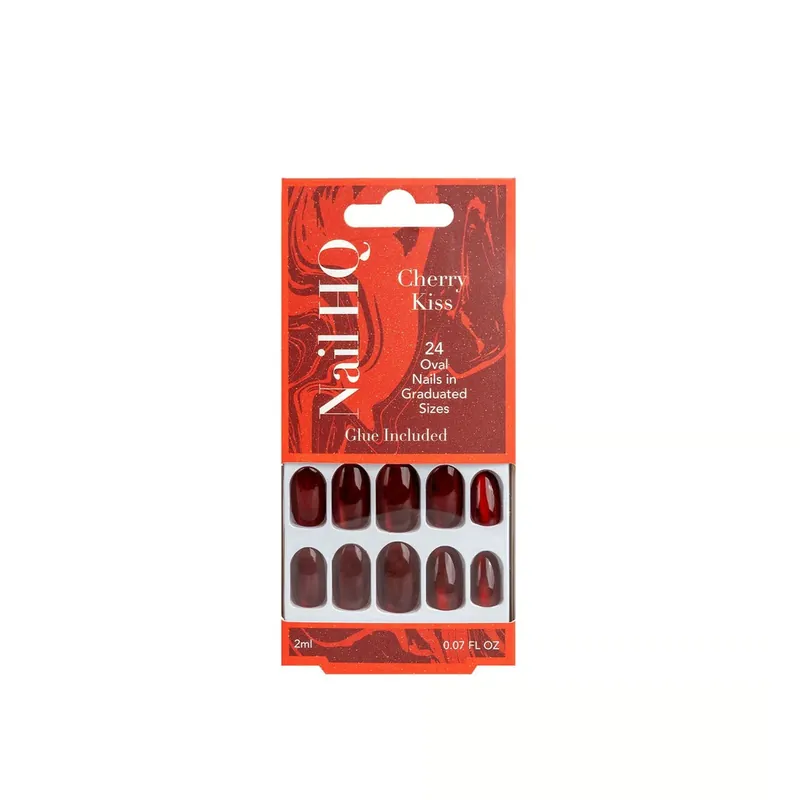 Nail HQ Oval Cherry Kiss Kynnet x24 Suomi Toimitus Alennus
