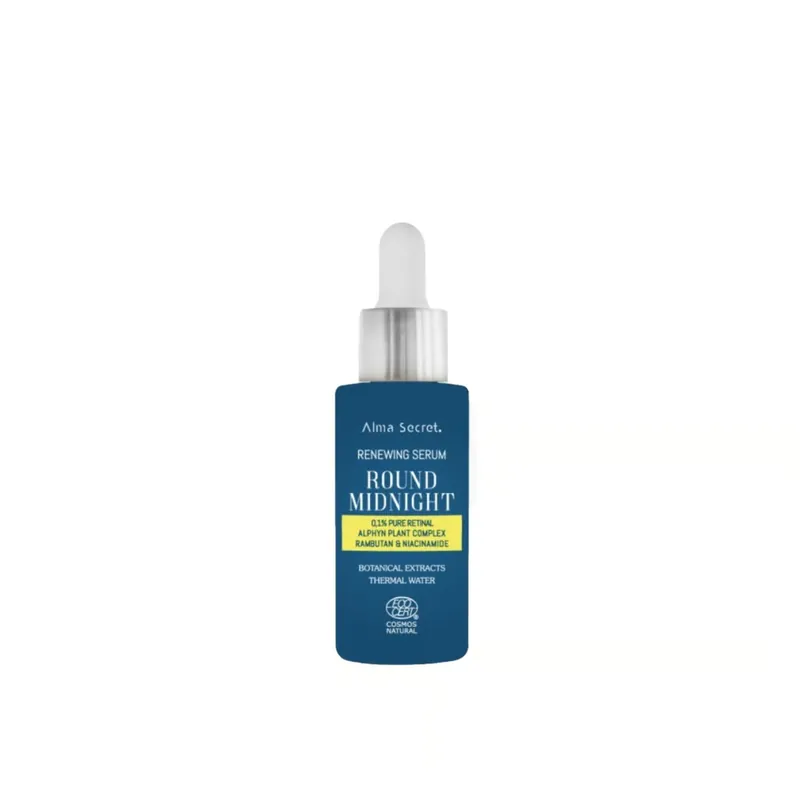 Superhinta Alma Secret Round Midnight 0,1% Retinaali Uudistava Seerumi 30ml Suomi Toimitus