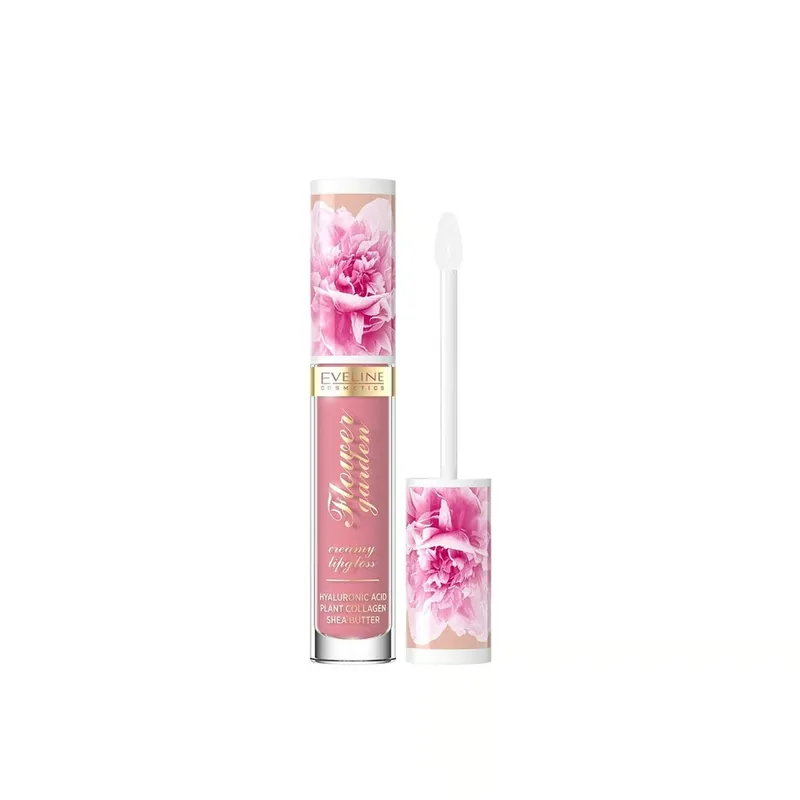 Edullinen Eveline Cosmetics Flower Garden Kermainen Huulikiilto 01 Delicate Rose Suomi Toimitus
