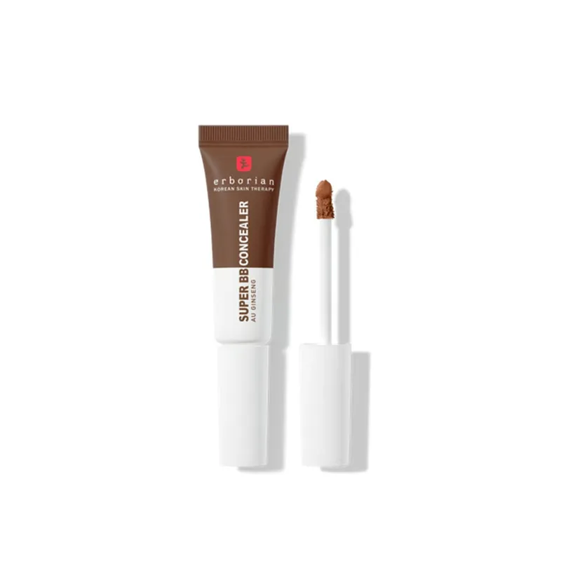 Viikonlopputarjous Erborian Super BB Peitevoide Ginsengillä Peittävä Hoitava Peitevoide SPF25 Chocolat 10ml Suomi Toimitus