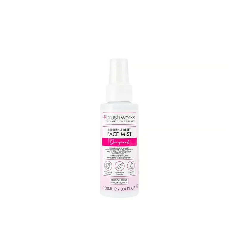 Brushworks Refresh & Reset Kasvosuihke 100ml Suomi Toimitus Flash-Tarjous