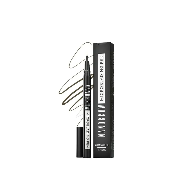 Nanobrow Microblading -kynä Dark Brown 1ml Suomi Toimitus Älä Missaa