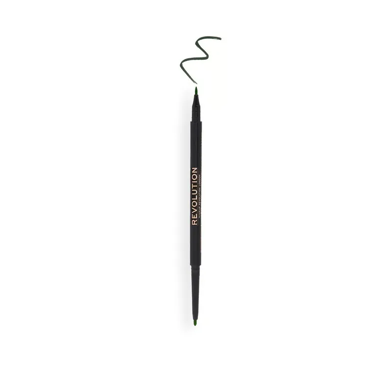 Makeup Revolution Felt & Kohl Silmänrajauskynä Green Suomi Toimitus Sertifioitu