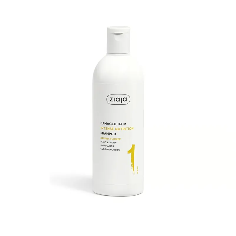 Alennus Ziaja Intense Nutrition Banaani Shampoo Vaurioituneille Hiuksille 400ml Suomi Toimitus