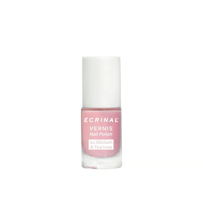 Ecrinal Silicium & Tea Tree Kynsilakka Pearl Pink 5ml Suomi Toimitus Alennus