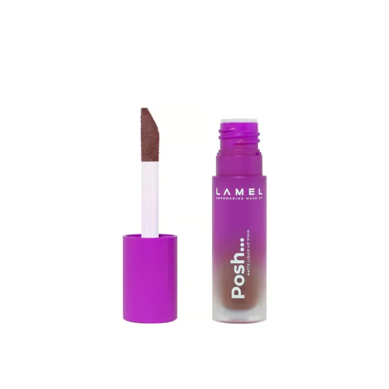 Löytö Lamel Posh... Matta Nestemäinen Huulipuna 410 Mahogany 4ml Suomi Toimitus