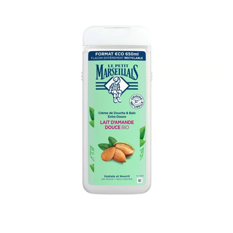 Edullinen Le Petit Marseillais Erittäin Hellävarainen Suihkuvoide Luomu Makealla Mantelimaidolla 650ml Suomi Toimitus