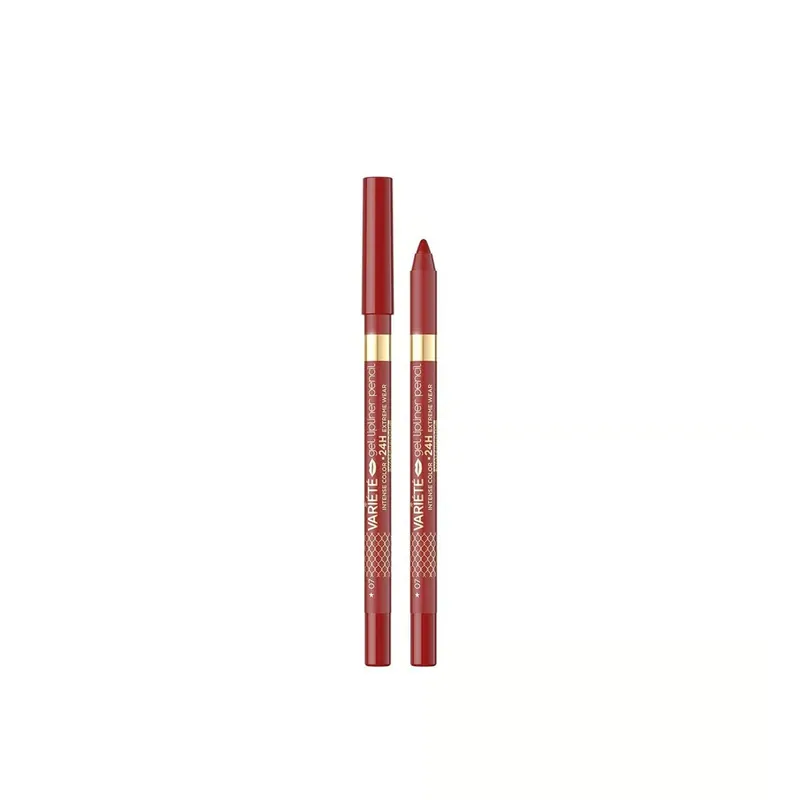 Tilaa Heti Eveline Cosmetics Variété Gel Huultenrajauskynä 24h Vedenkestävä 07 Classic Red Suomi Toimitus